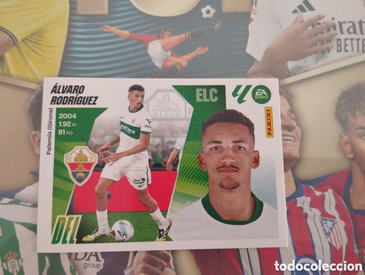 Figurine di Calcio: LIGA ESTE 2025 2026 25 26 - PANINI - N&ordm; 19 BIS &Aacute;LVARO RODR&Iacute;GUEZ ELCHE CF