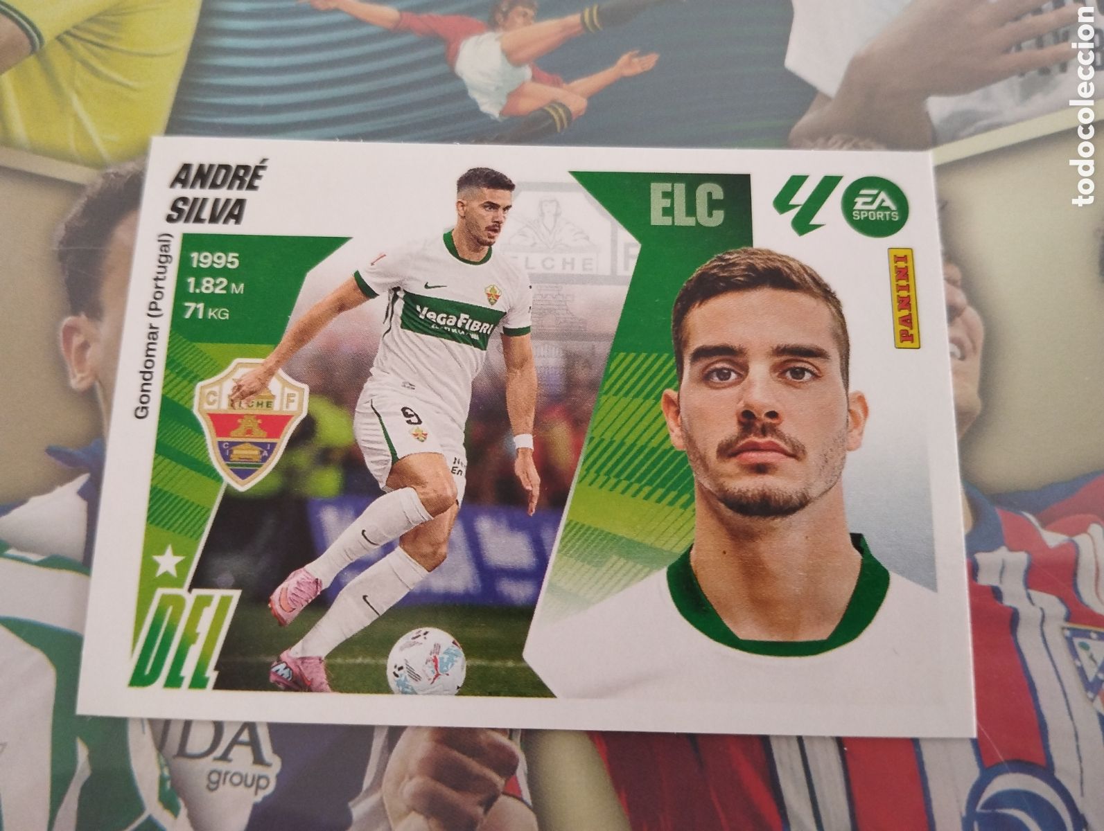 Figurine di Calcio: LIGA ESTE 2025 2026 25 26 - PANINI - ULTIMOS FICHAJES N&ordm; 44 ANDR&Egrave; SILVA ELCHE CF