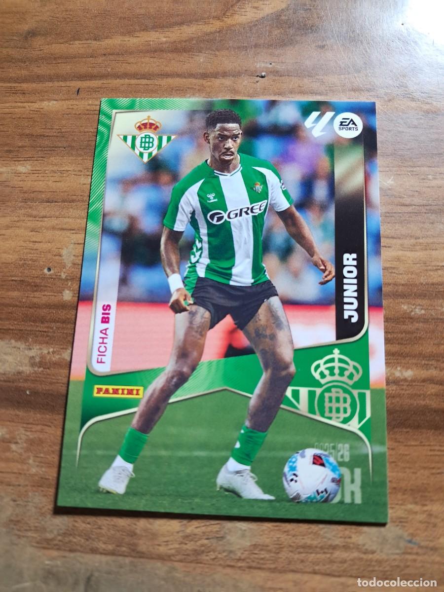 Cromos de Futebol: CARD MEGACRACKS TEMPORADA 25/26: FICHA BIS JUNIOR, N&deg; 98 BIS