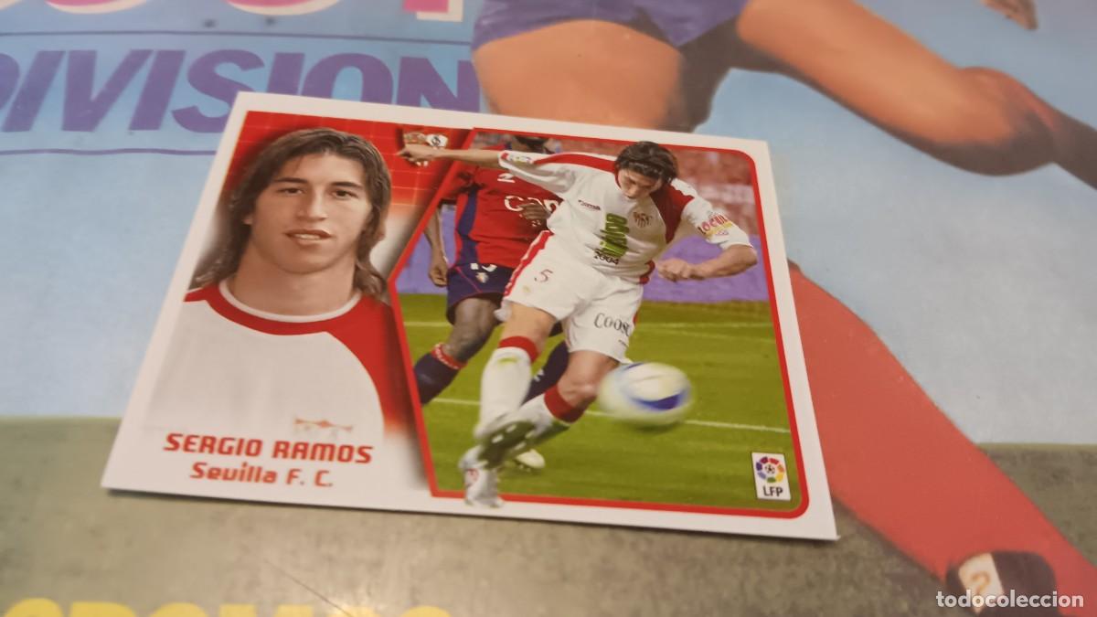 Cromos de f&uacute;tbol: SERGIO RAMOS SEVILLA 2005-06 ESTE - Foto 1
