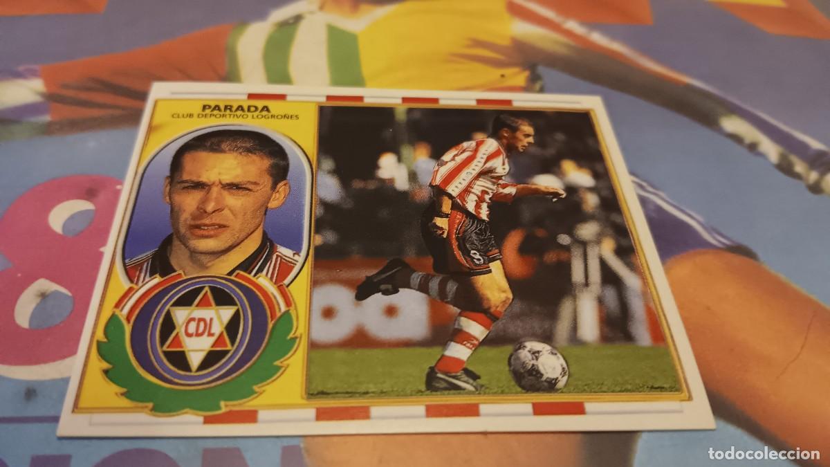 Cromos de f&uacute;tbol: PARADA LOGRO&Ntilde;ES LIGA 1996-97 DE ESTE - Foto 1