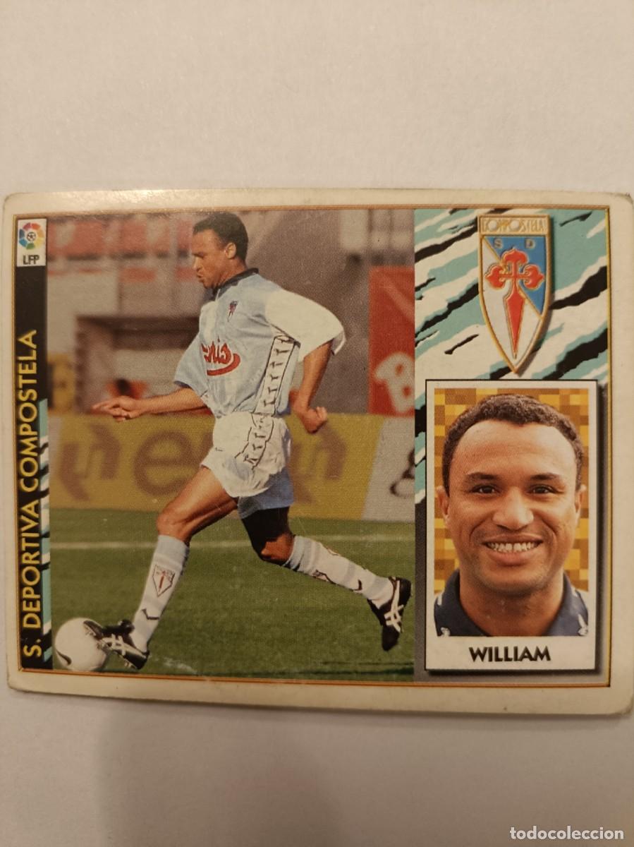 Cromos de f&uacute;tbol: WILLIAM S.D. COMPOSTELA 97/98 ESTE - Foto 1