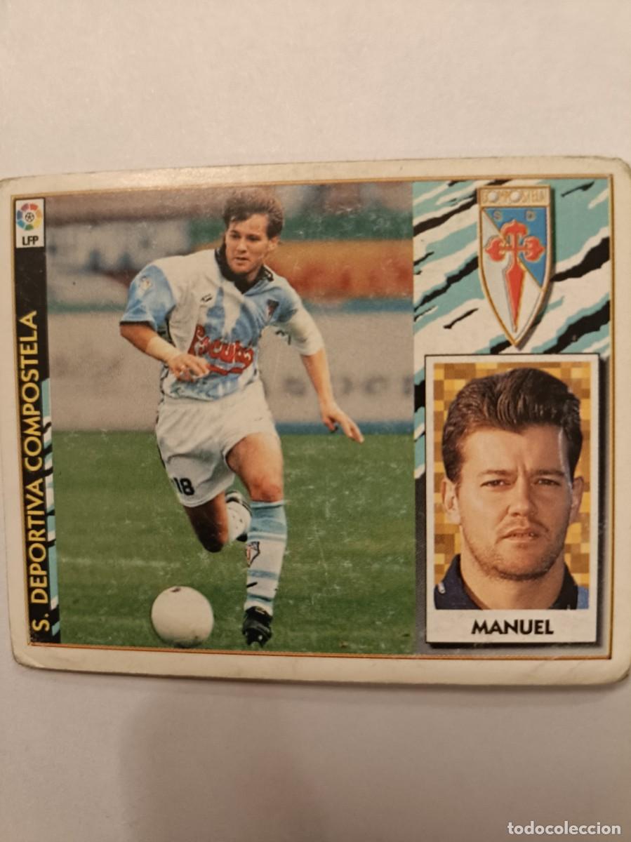 Cromos de f&uacute;tbol: MANUEL S.D. COMPOSTELA 97/98 ESTE - Foto 1