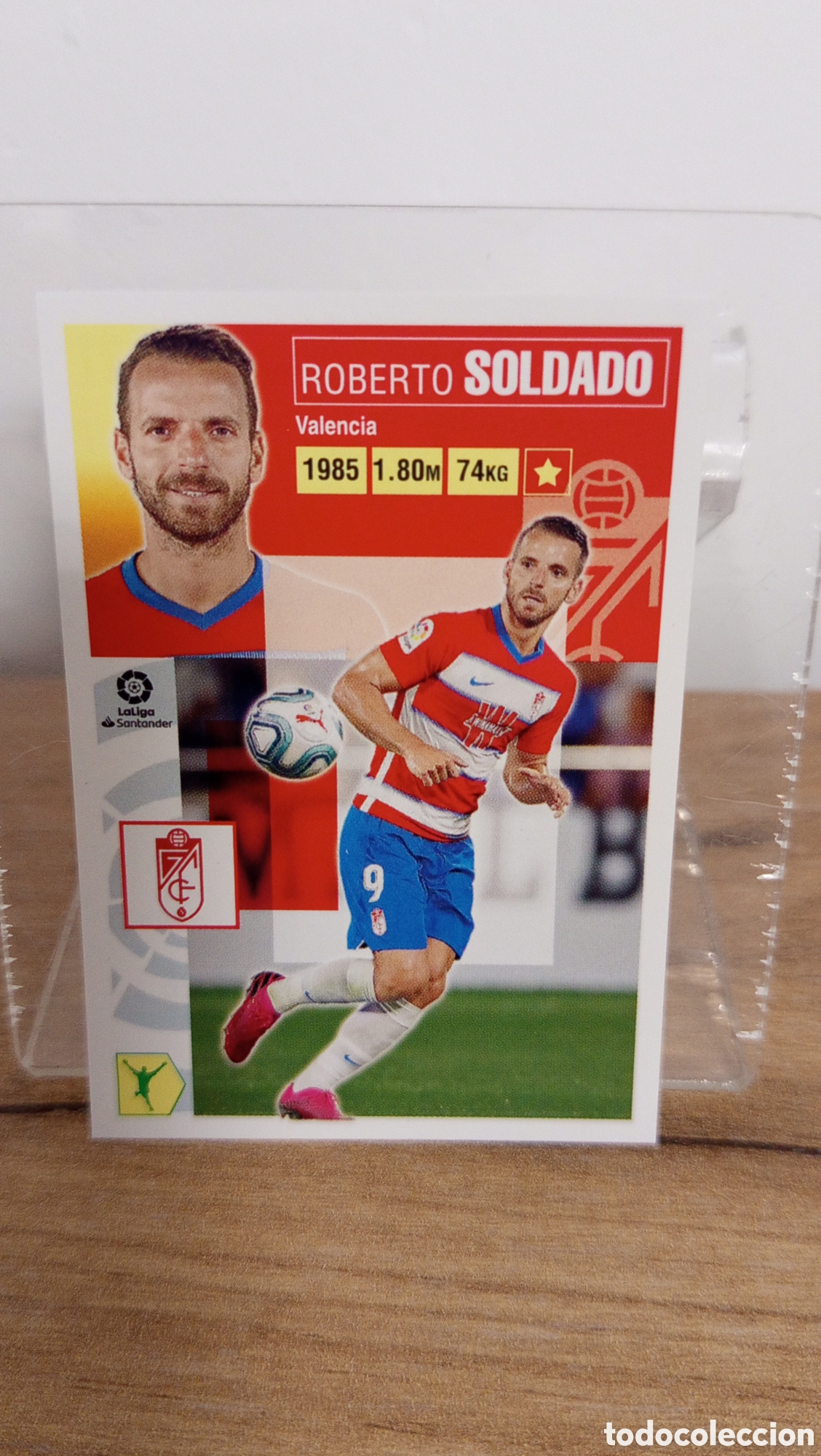 Cromos de F&uacute;tbol: ❇️ CROMO STICKER ⚽ SOLDADO GRANADA 2020 2021 20 21 LIGA SANTANDER PANINI ❇️