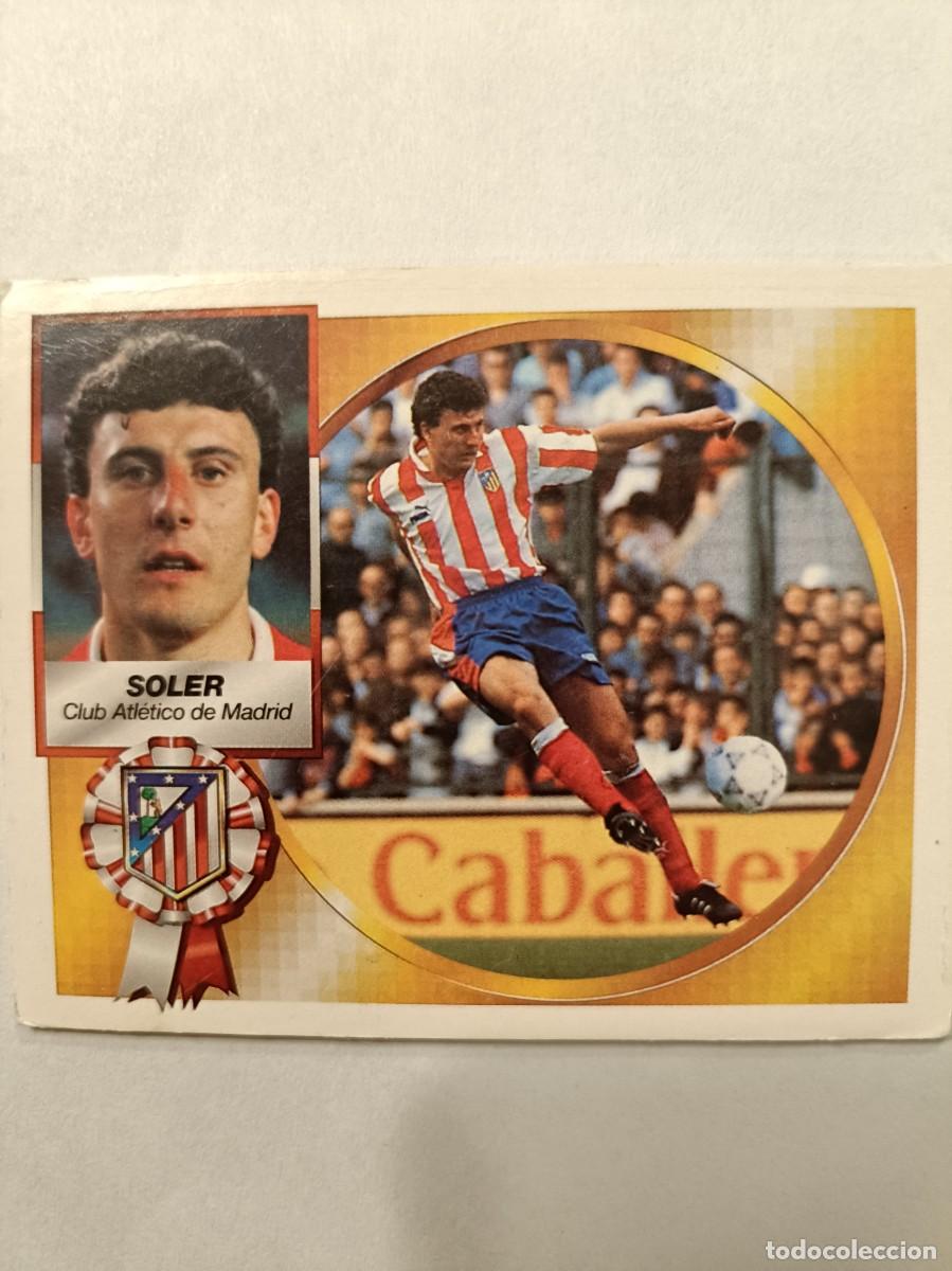 Cromos de f&uacute;tbol: SOLER ATLETICO DE MADRID 94/95 ESTE - Foto 1