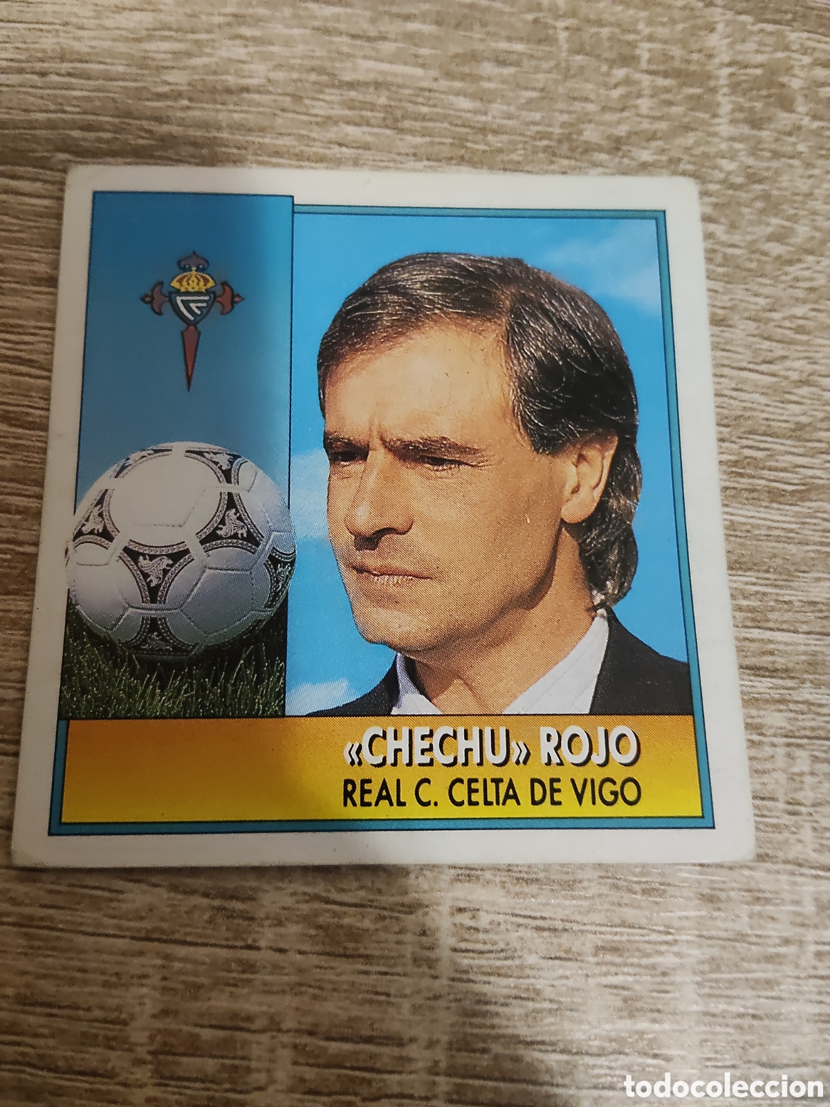 Cromos de F&uacute;tbol: Chechu Rojo Celta de Vigo liga 1992 1993 92 93 ediciones este