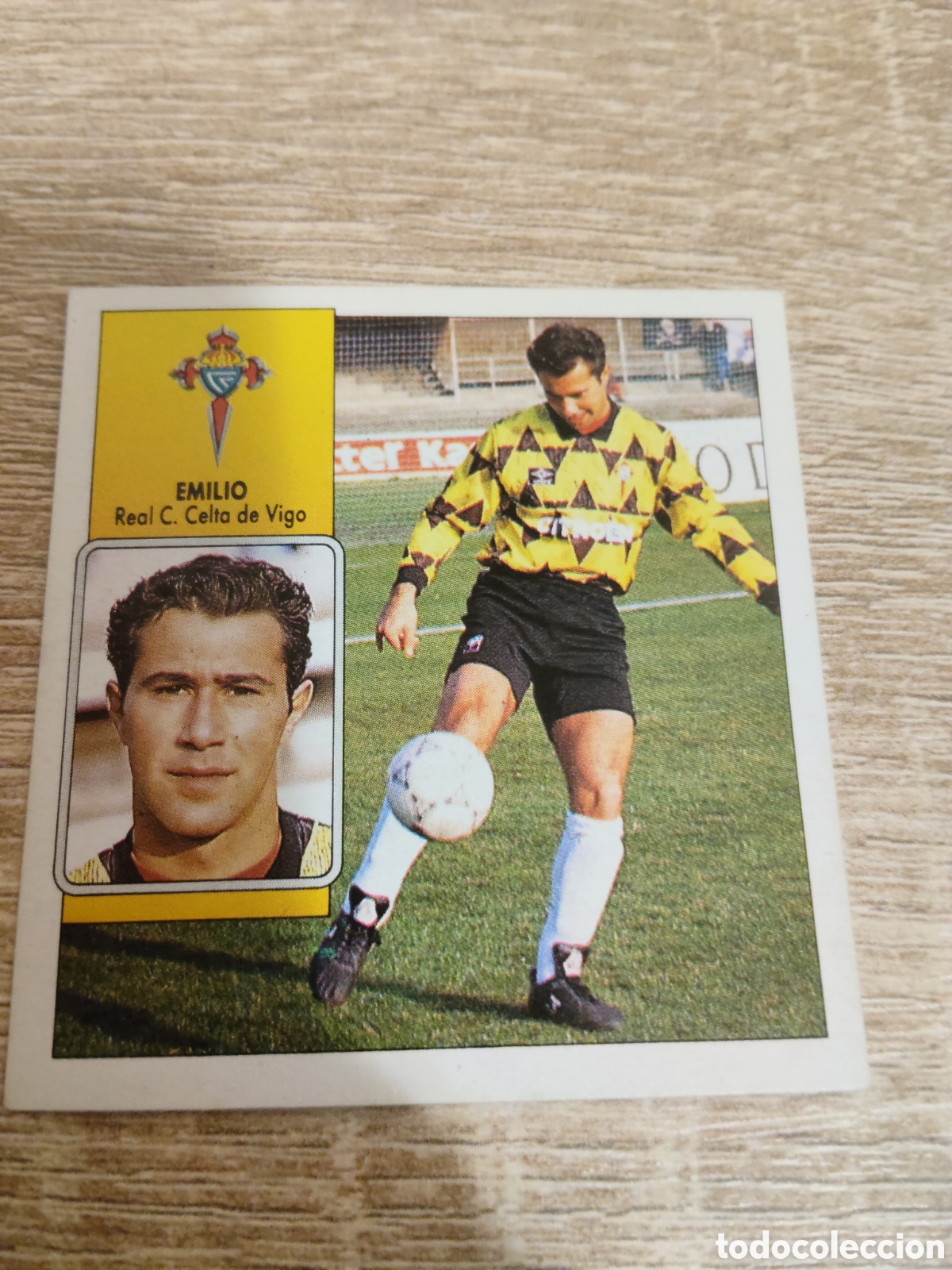 Cromos de F&uacute;tbol: Emilio Celta de Vigo liga 1992 1993 92 93 ediciones este