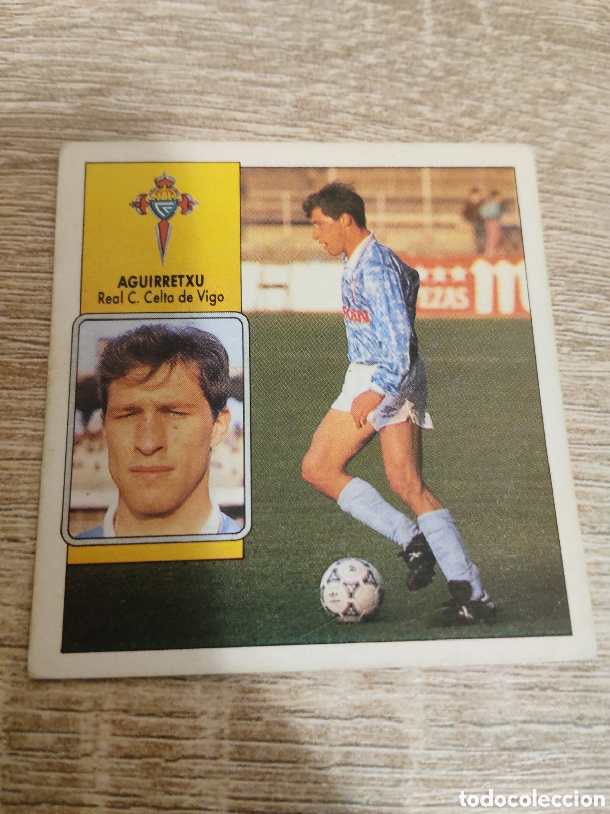 Cromos de F&uacute;tbol: Aguirretxu Celta de Vigo liga 1992 1993 92 93 ediciones este