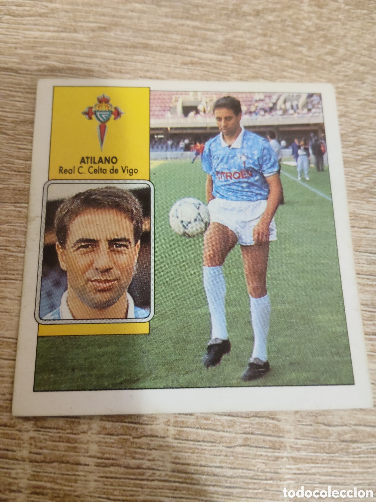 Cromos de F&uacute;tbol: Atilano Celta de Vigo liga 1992 1993 92 93 ediciones este