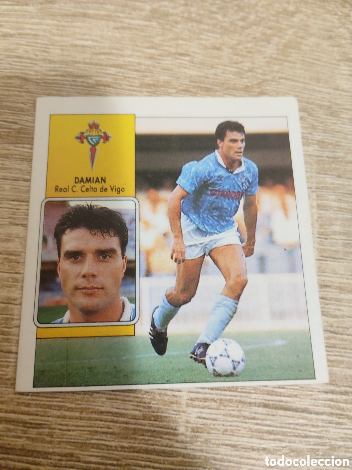 Cromos de F&uacute;tbol: Dami&aacute;n Celta de Vigo liga 1992 2993 92 93 ediciones este