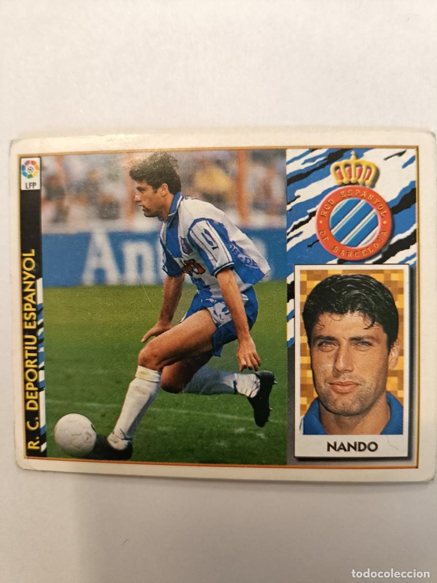Cromos de f&uacute;tbol: NANDO R.C.D. ESPANYOL 97/98 ESTE - Foto 1