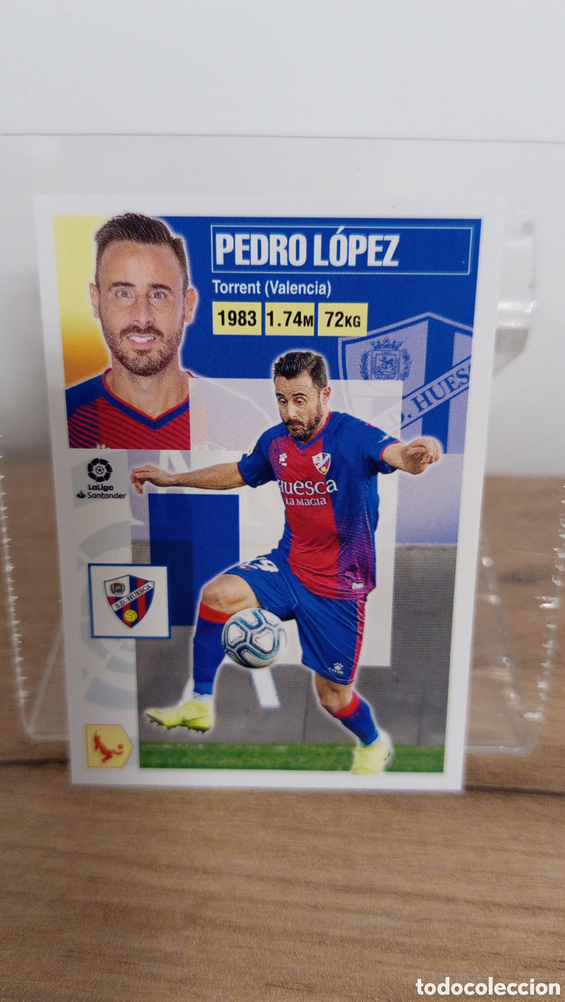 Cromos de F&uacute;tbol: ❇️ CROMO STICKER ⚽ PEDRO L&Oacute;PEZ HUESCA 2020 2021 20 21 LIGA SANTANDER PANINI ❇️