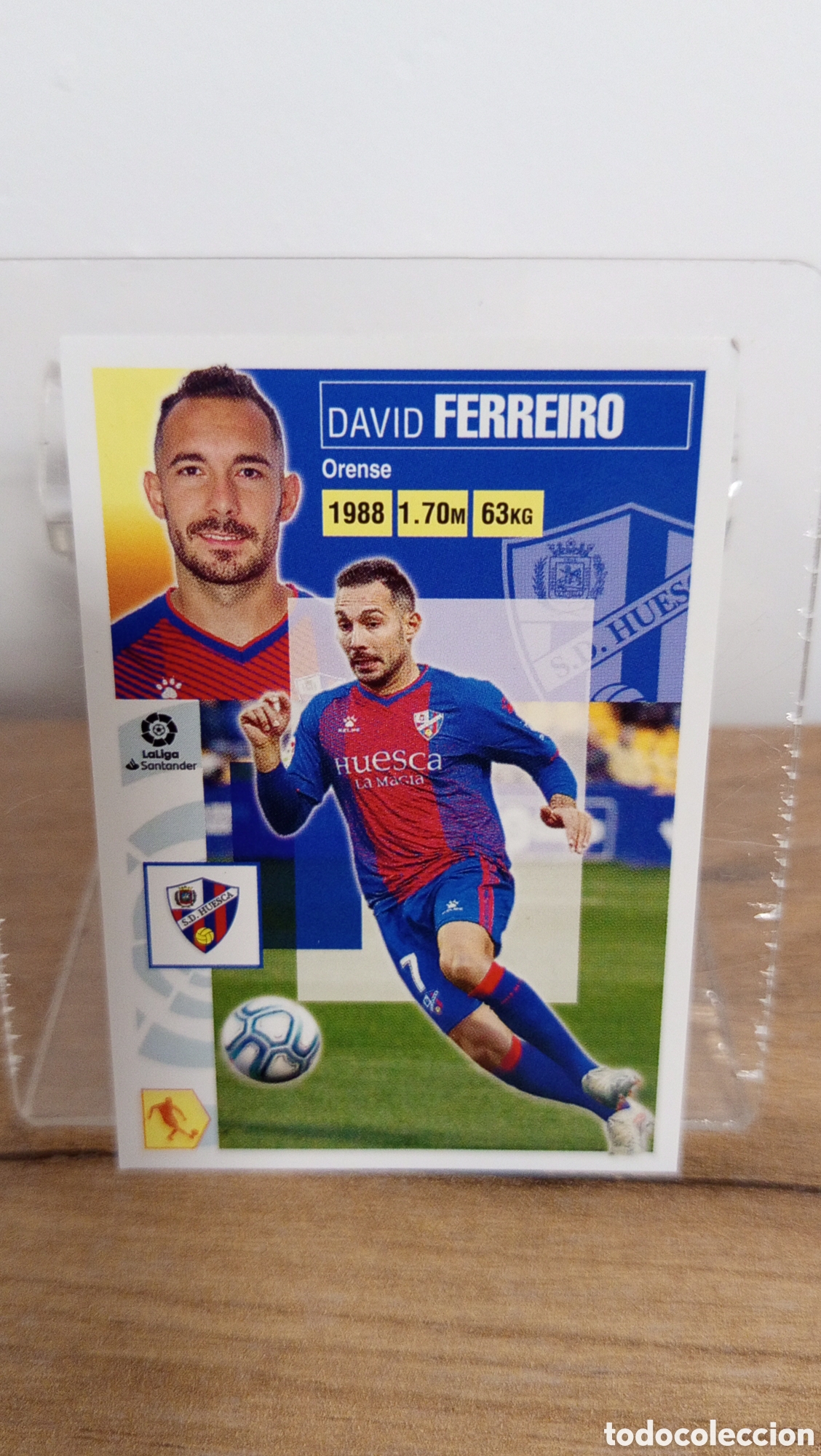 Cromos de F&uacute;tbol: ❇️ CROMO STICKER ⚽ FERREIRO HUESCA 2020 2021 20 21 LIGA SANTANDER PANINI ❇️
