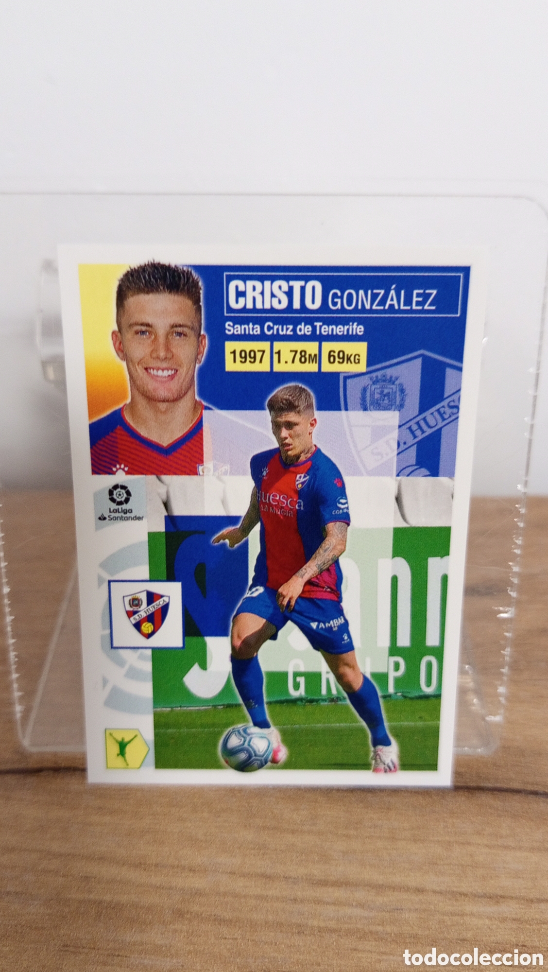 Cromos de F&uacute;tbol: ❇️ CROMO STICKER ⚽ CRISTO HUESCA 2020 2021 20 21 LIGA SANTANDER PANINI ❇️