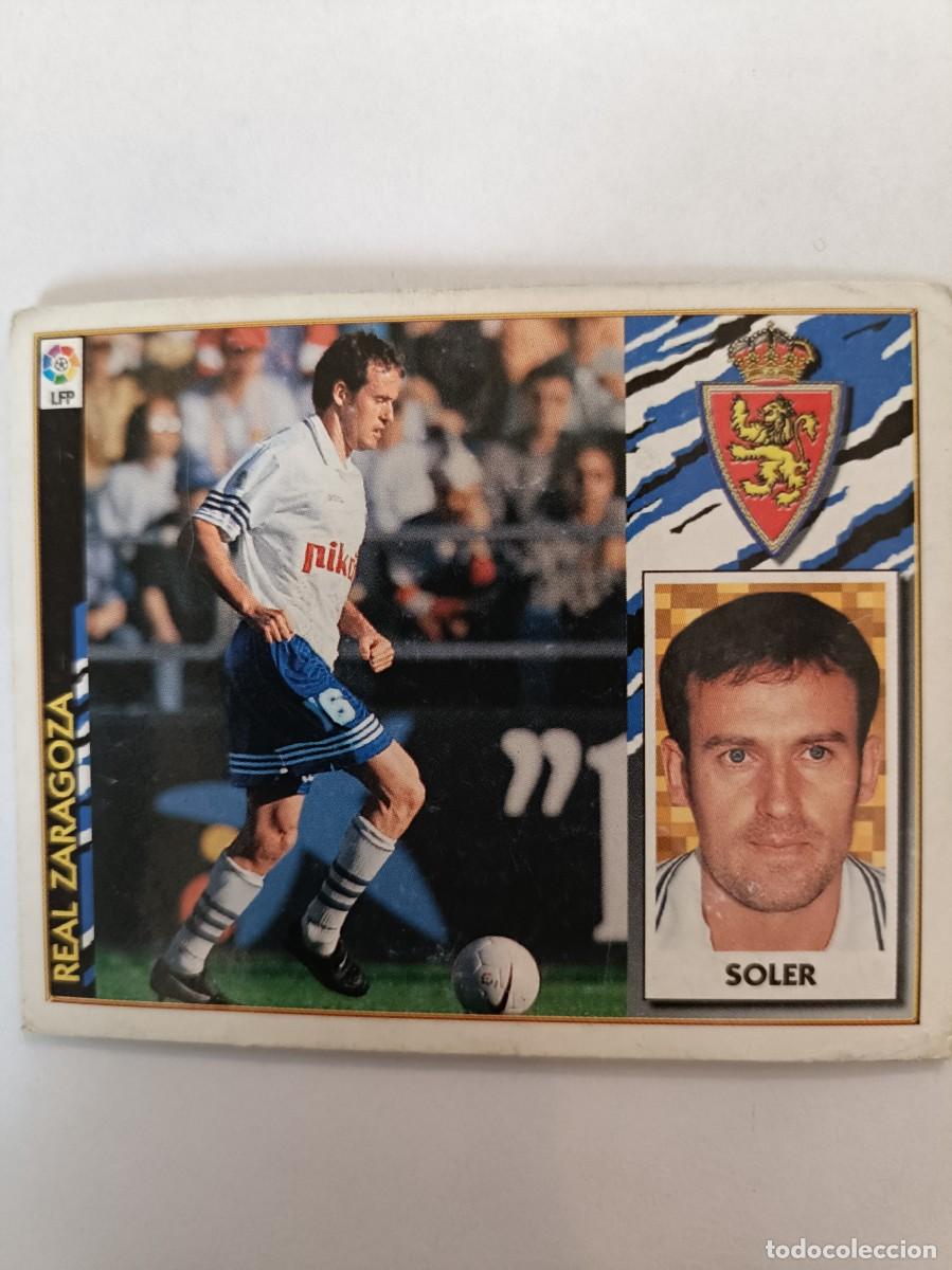 Cromos de f&uacute;tbol: SOLER REAL ZARAGOZA 97/98 ESTE - Foto 1