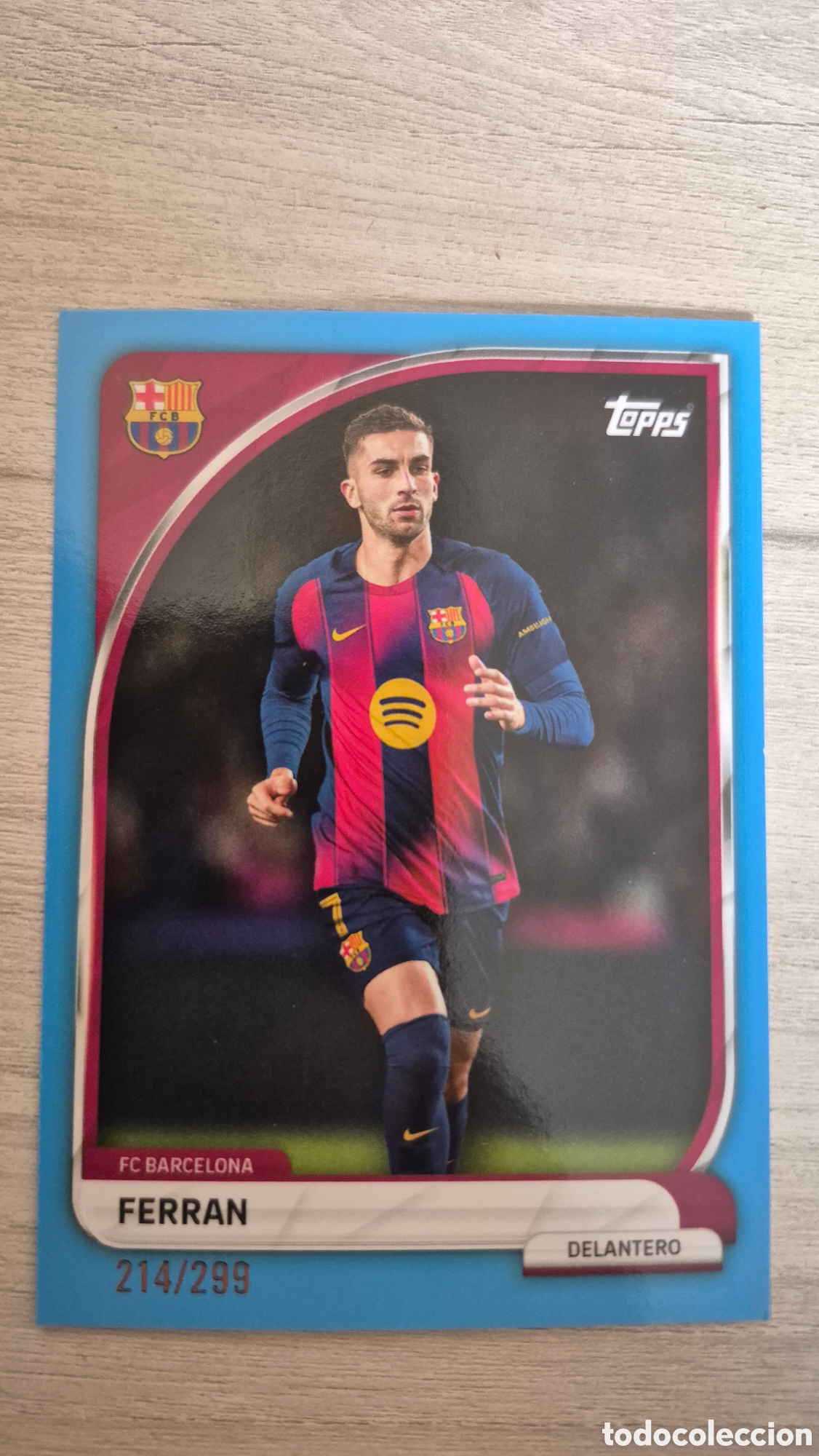 Figurine di Calcio: Ferran /299 Collector Tin Barcelona