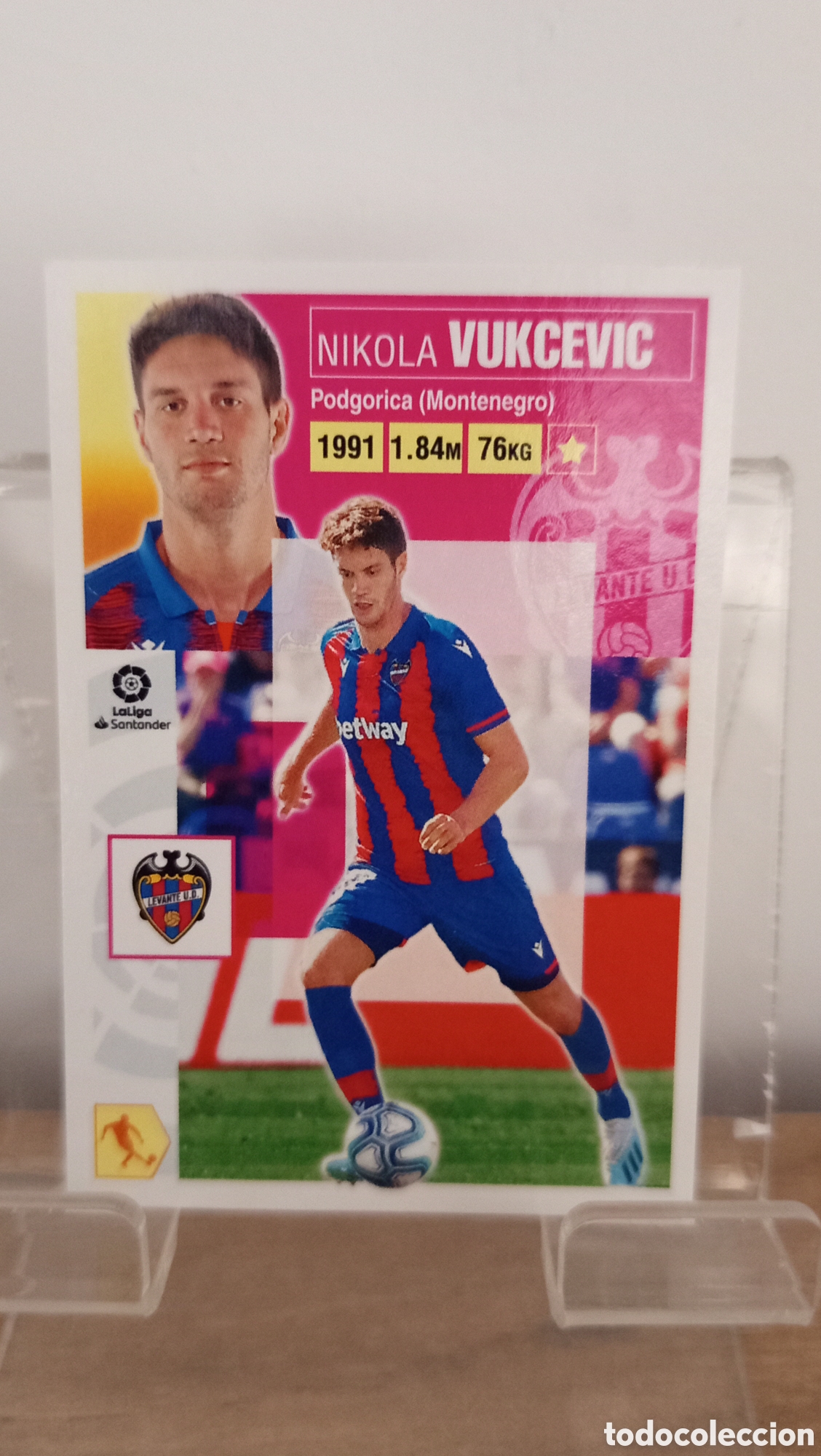 Cromos de F&uacute;tbol: ❇️ CROMO STICKER ⚽ VUKCEVIC LEVANTE 2020 2021 20 21 LIGA SANTANDER PANINI ❇️