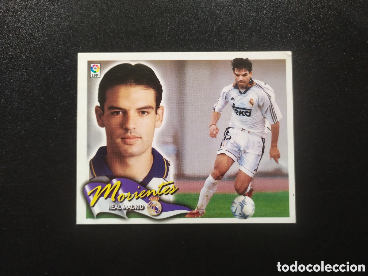 Cromos de f&uacute;tbol: Liga este 2000 2001 00 01 Morientes Real Madrid