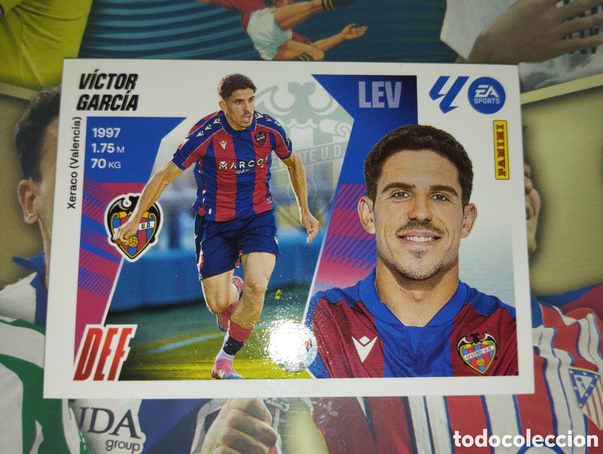 Figurine di Calcio: LIGA ESTE 2025 2026 25 26 - PANINI - N&ordm; 5 BIS V&Iacute;CTOR GARC&Iacute;A LEVANTE UD