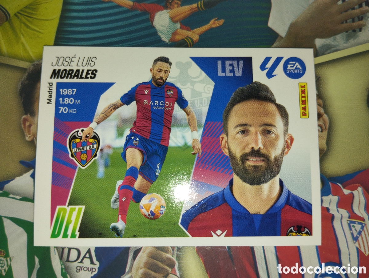 Figurine di Calcio: LIGA ESTE 2025 2026 25 26 - PANINI - N&ordm; 18 MORALES LEVANTE UD