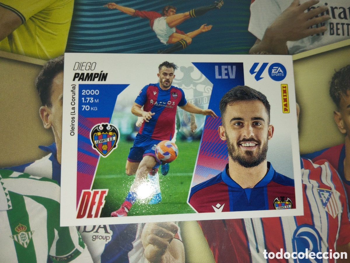 Fu&szlig;ball-Sticker: LIGA ESTE 2025 2026 25 26 - PANINI - N&ordm; 10 PAPIN LEVANTE UD