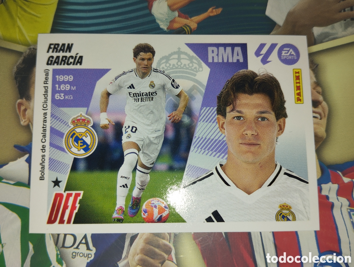 Figurine di Calcio: LIGA ESTE 2025 2026 25 26 - PANINI - N&ordm; 10 B FRAN GARC&Iacute;A REAL MADRID