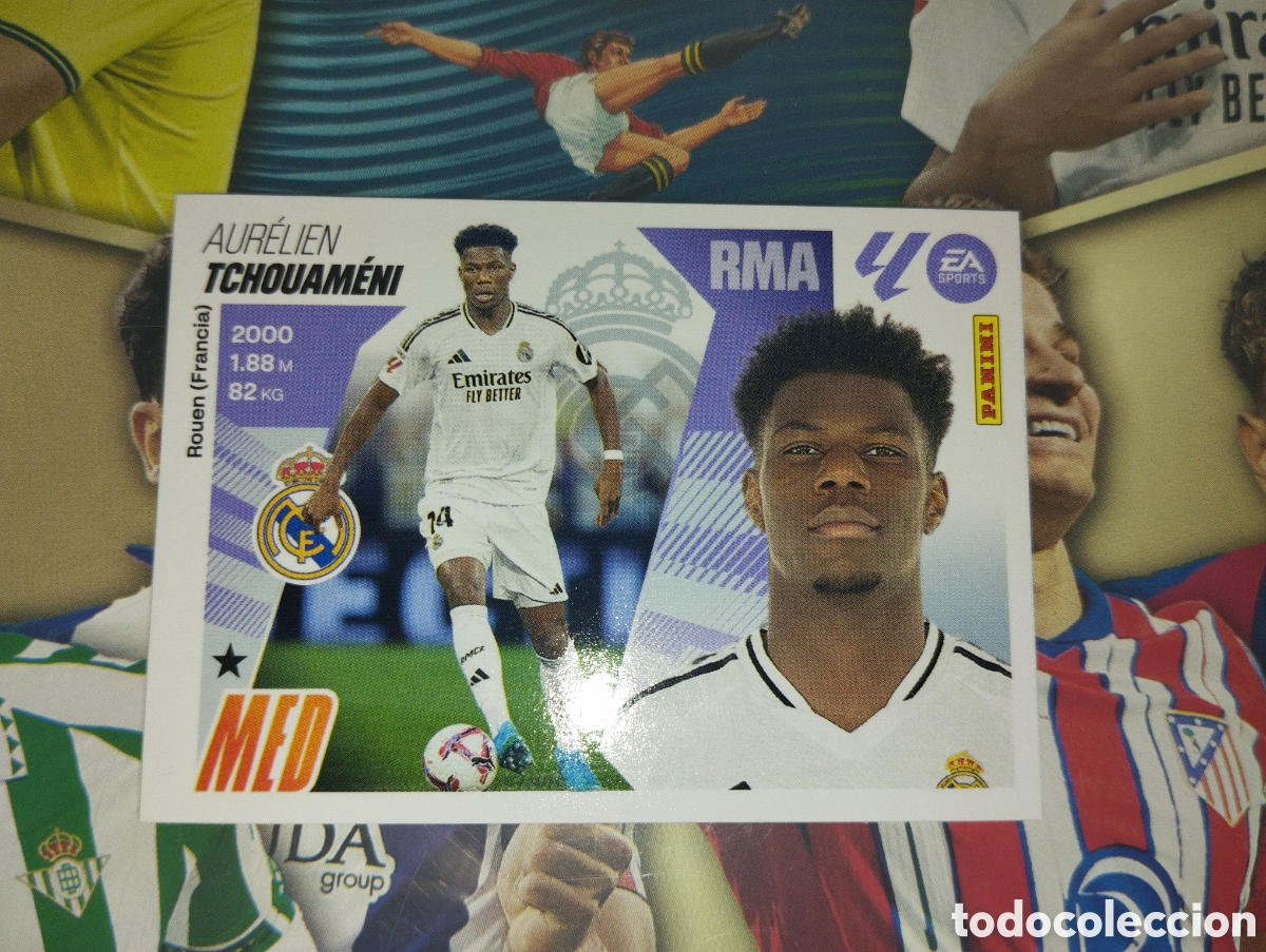 Figurine di Calcio: LIGA ESTE 2025 2026 25 26 - PANINI - N&ordm; 11 TCHOUAM&Eacute;NI REAL MADRID