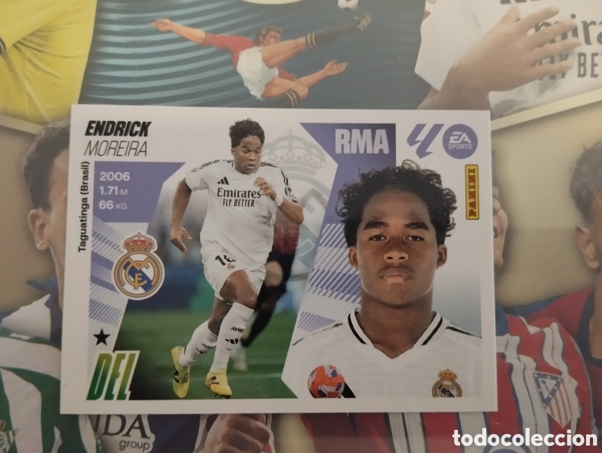 Figurine di Calcio: LIGA ESTE 2025 2026 25 26 - PANINI - N&ordm; 17 B ENDRICK REAL MADRID