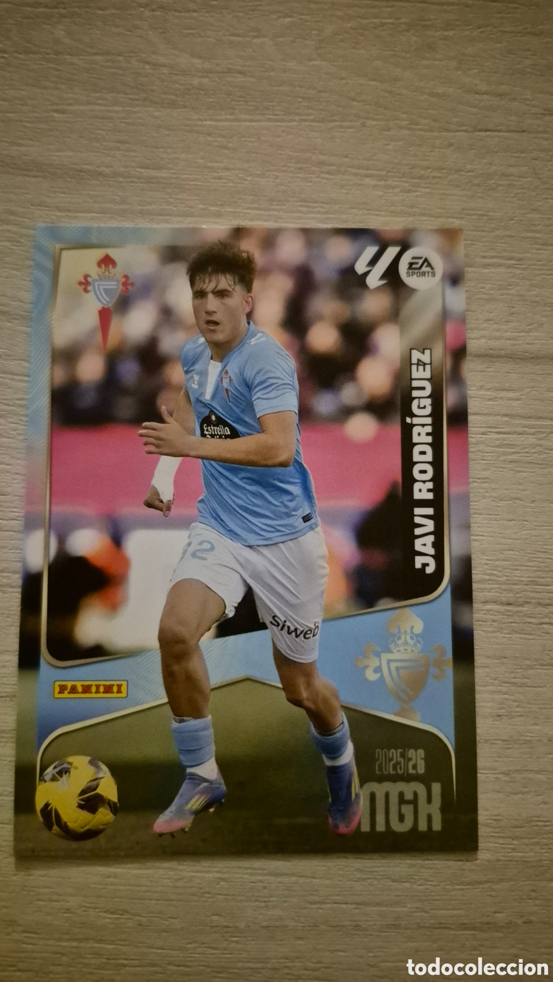 Cromos de F&uacute;tbol: N&deg;112 Celta de Vigo Javi Rodr&iacute;guez Megacracks 25/26
