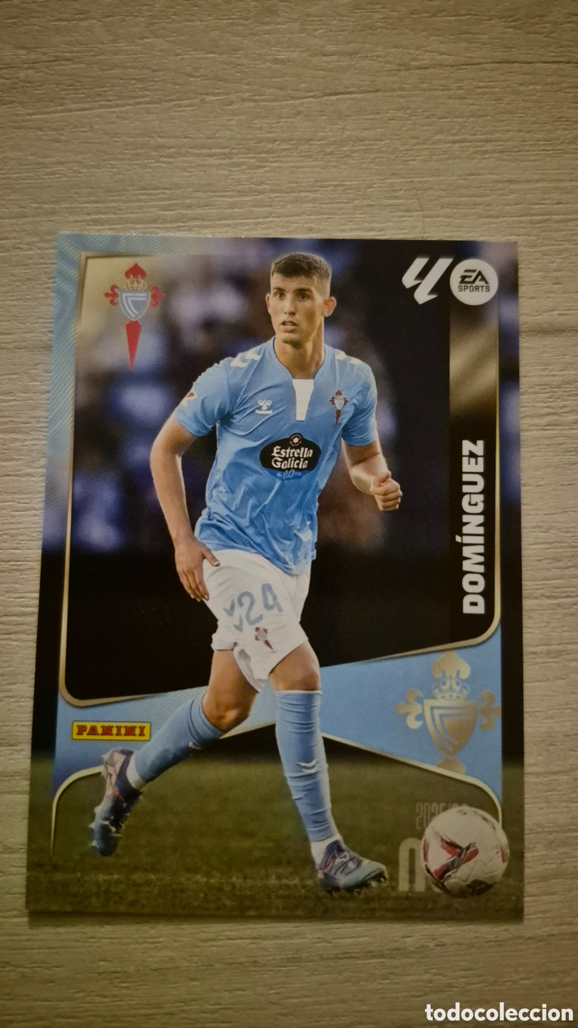 Cromos de F&uacute;tbol: N&deg;112 Celta de Vigo Dom&iacute;nguez Megacracks 25/26