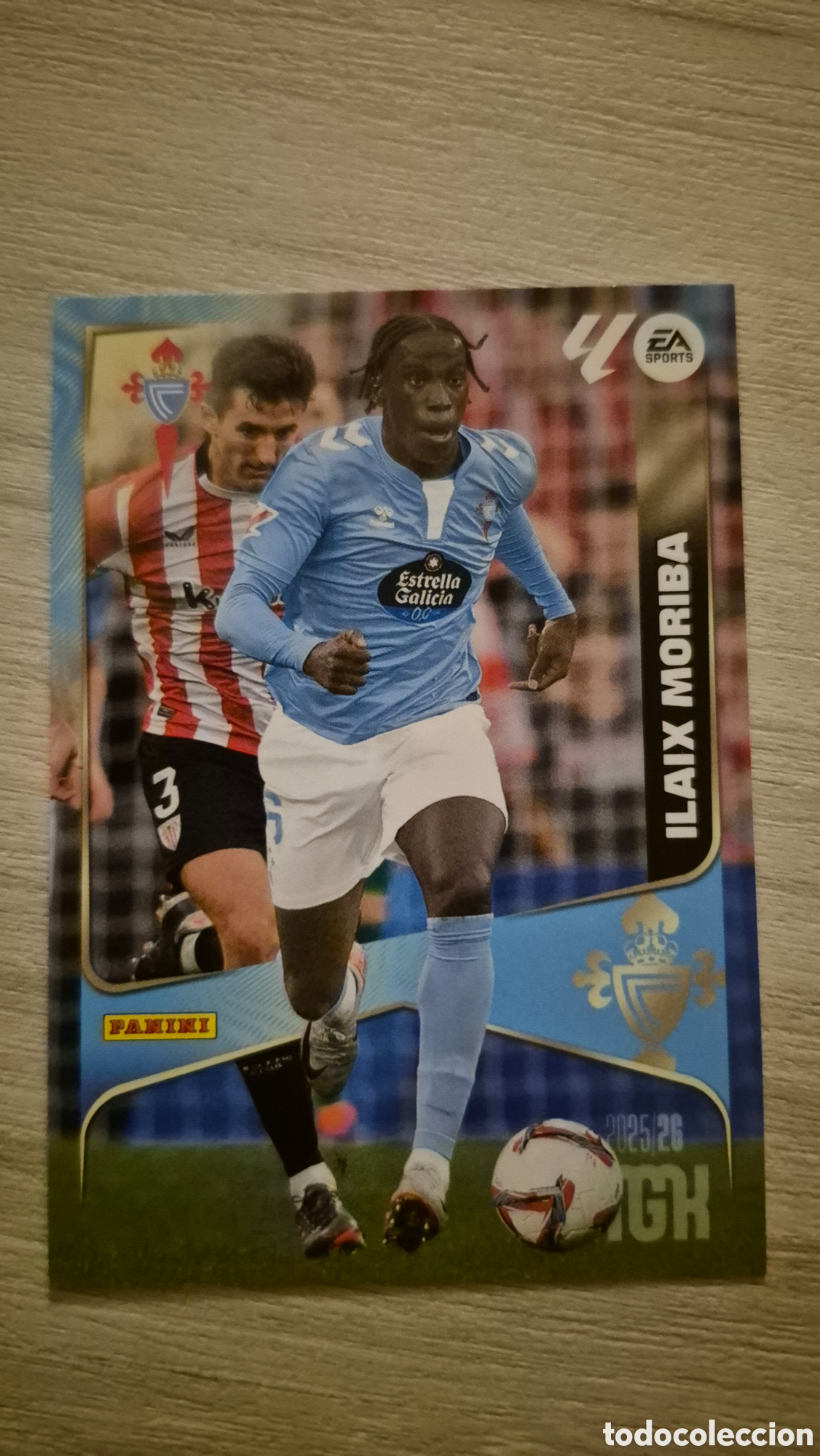 Cromos de F&uacute;tbol: N&deg;118 Celta de Vigo Ilaix Moriba Megacracks 25/26