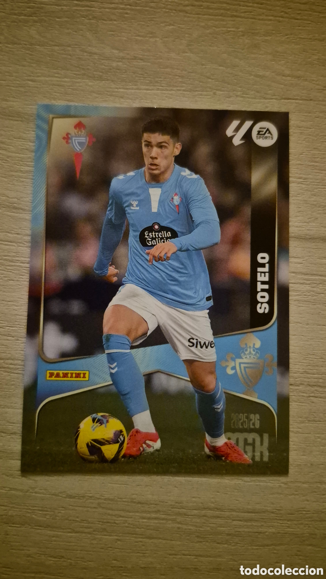 Cromos de F&uacute;tbol: N&deg;122 Celta de Vigo Sotelo Megacracks 25/26