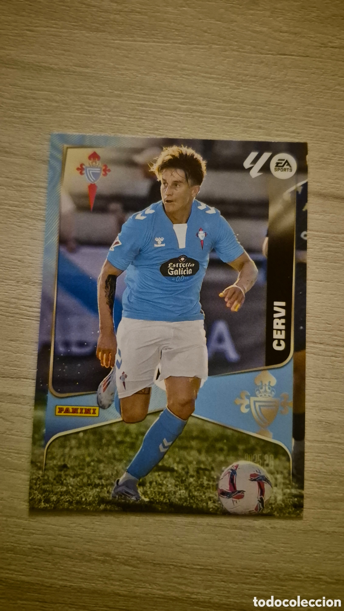 Cromos de F&uacute;tbol: N&deg;123 Celta de Vigo Cervi Megacracks 25/26