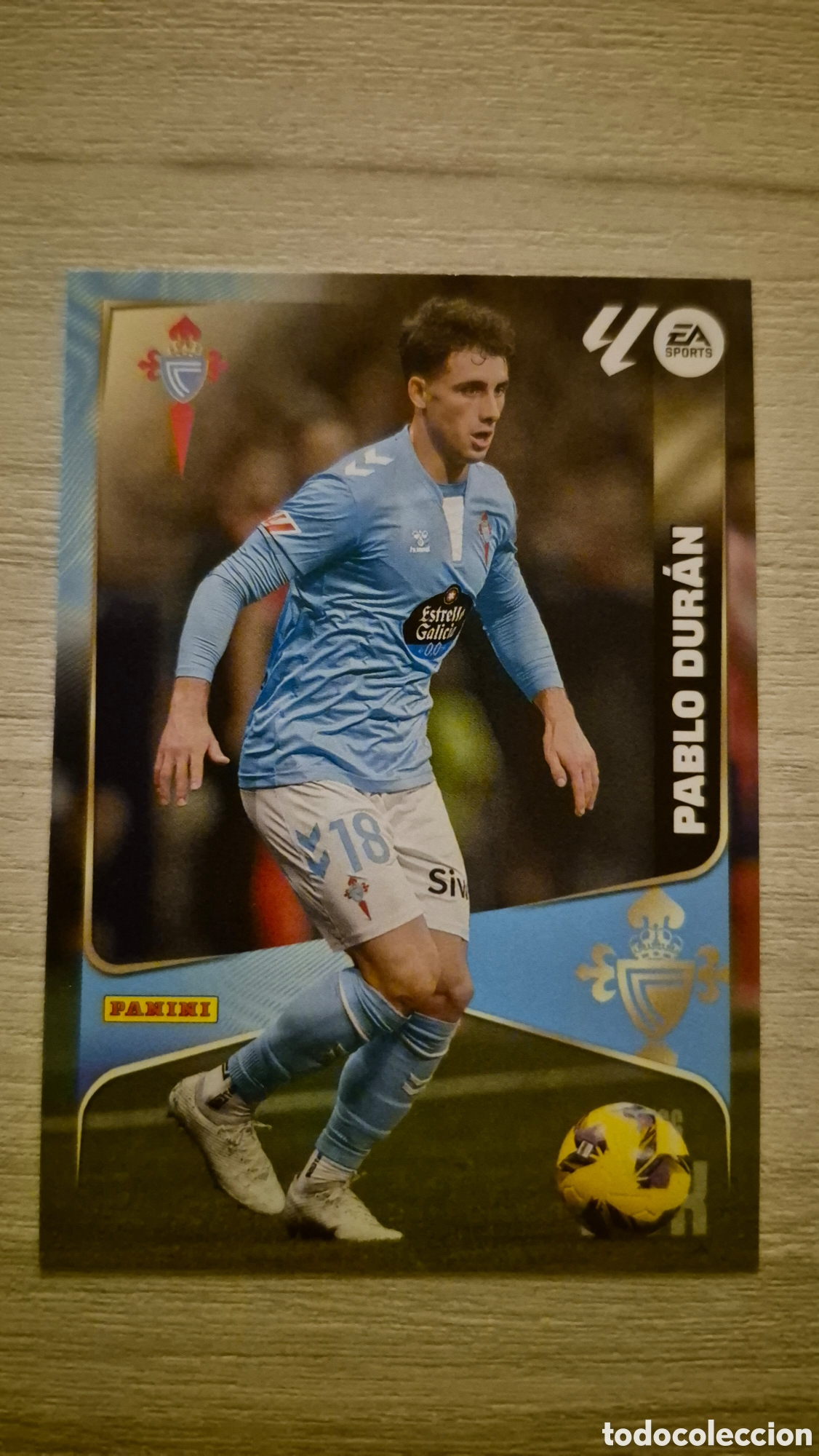 Cromos de F&uacute;tbol: N&deg;124 Celta de Vigo Pablo Duran Megacracks 25/26