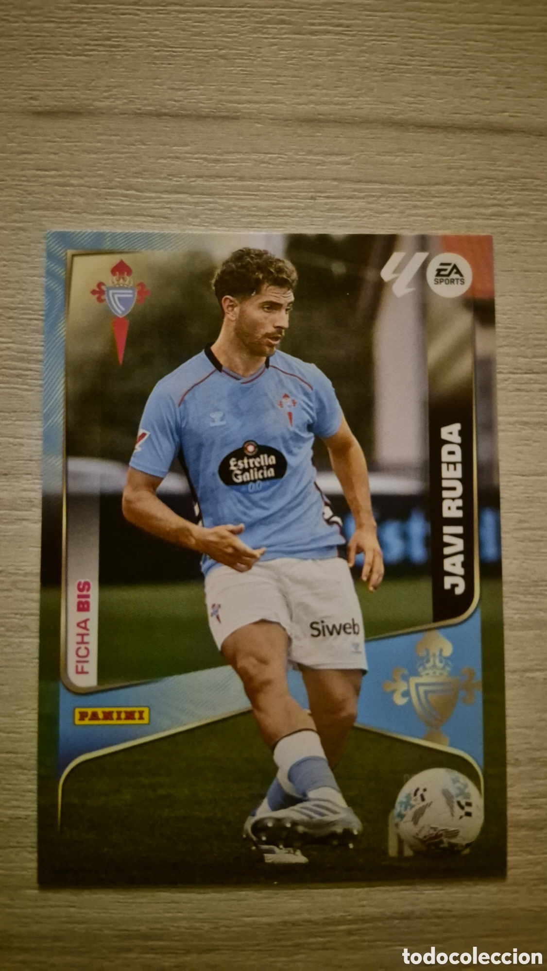 Cromos de F&uacute;tbol: N&deg;115Bis Celta de Vigo Javi Rueda Megacracks 25/26