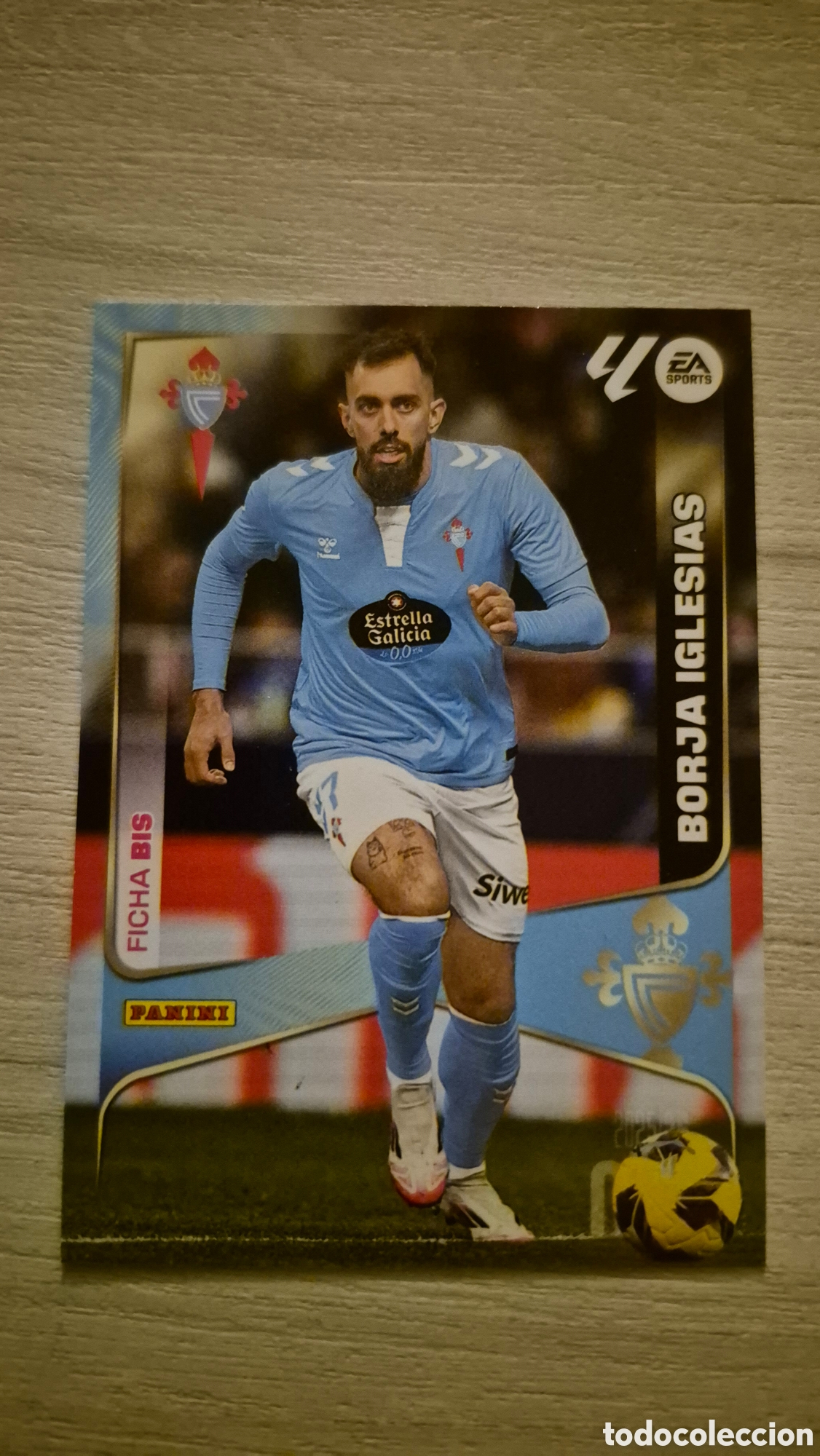 Cromos de F&uacute;tbol: N&deg;123Bis Celta de Vigo Borja Iglesias Megacracks 25/26