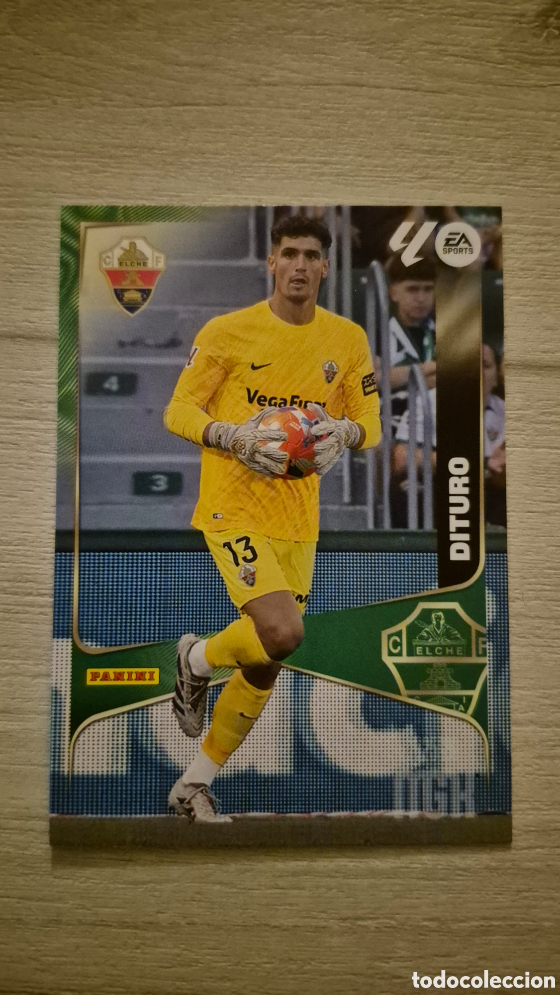 Cromos de Futebol: N&deg;128 Elche Dituro Megacracks 25/26