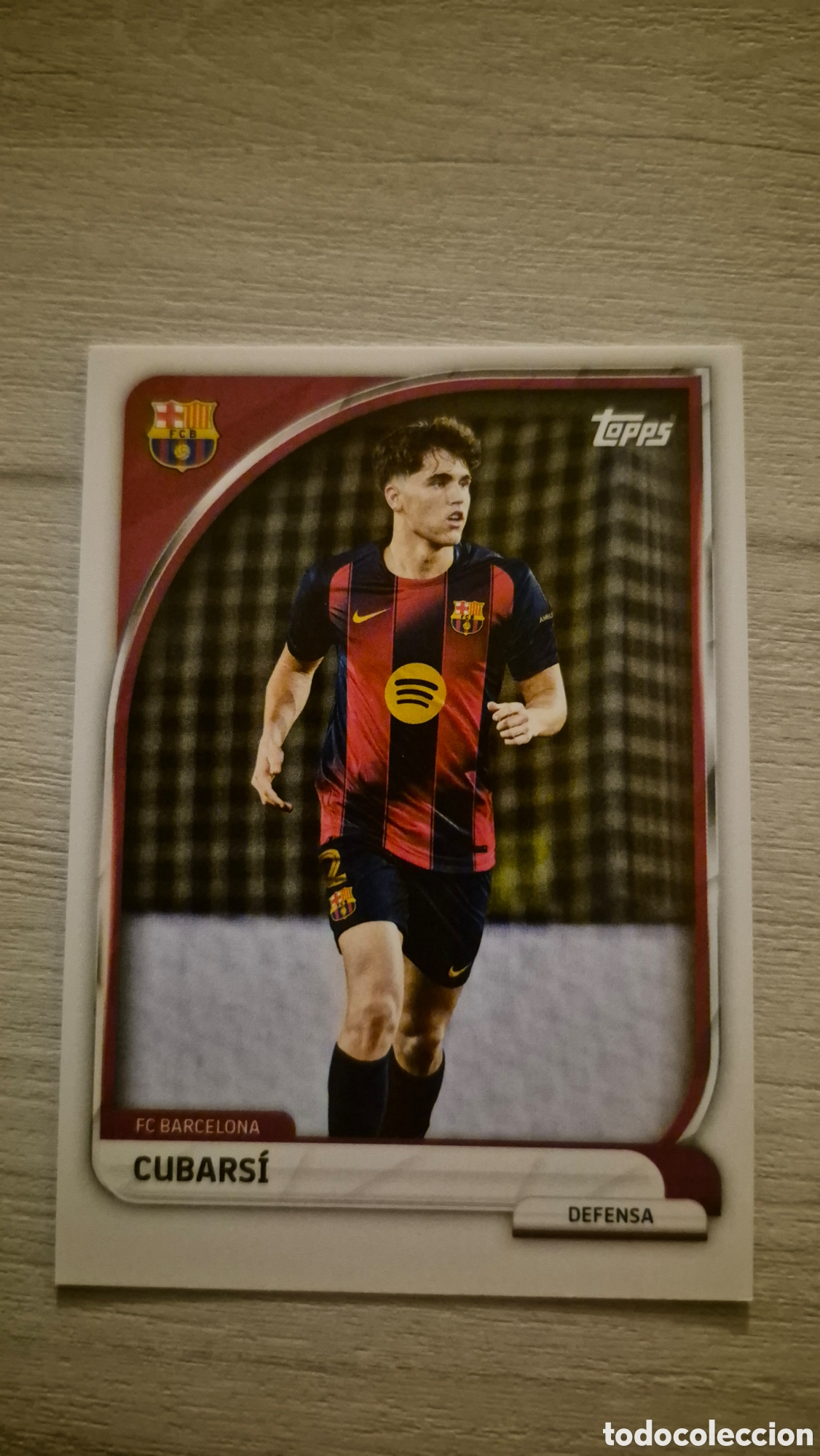 Figurine di Calcio: N&deg;2 Cubarsi Topps FC Barcelona 2025