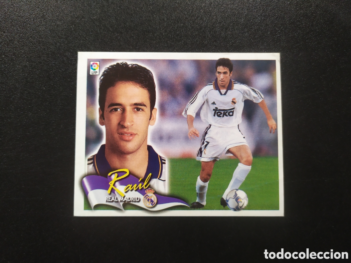 Cromos de f&uacute;tbol: Liga este 2000 2001 00 01 Ra&uacute;l Real Madrid