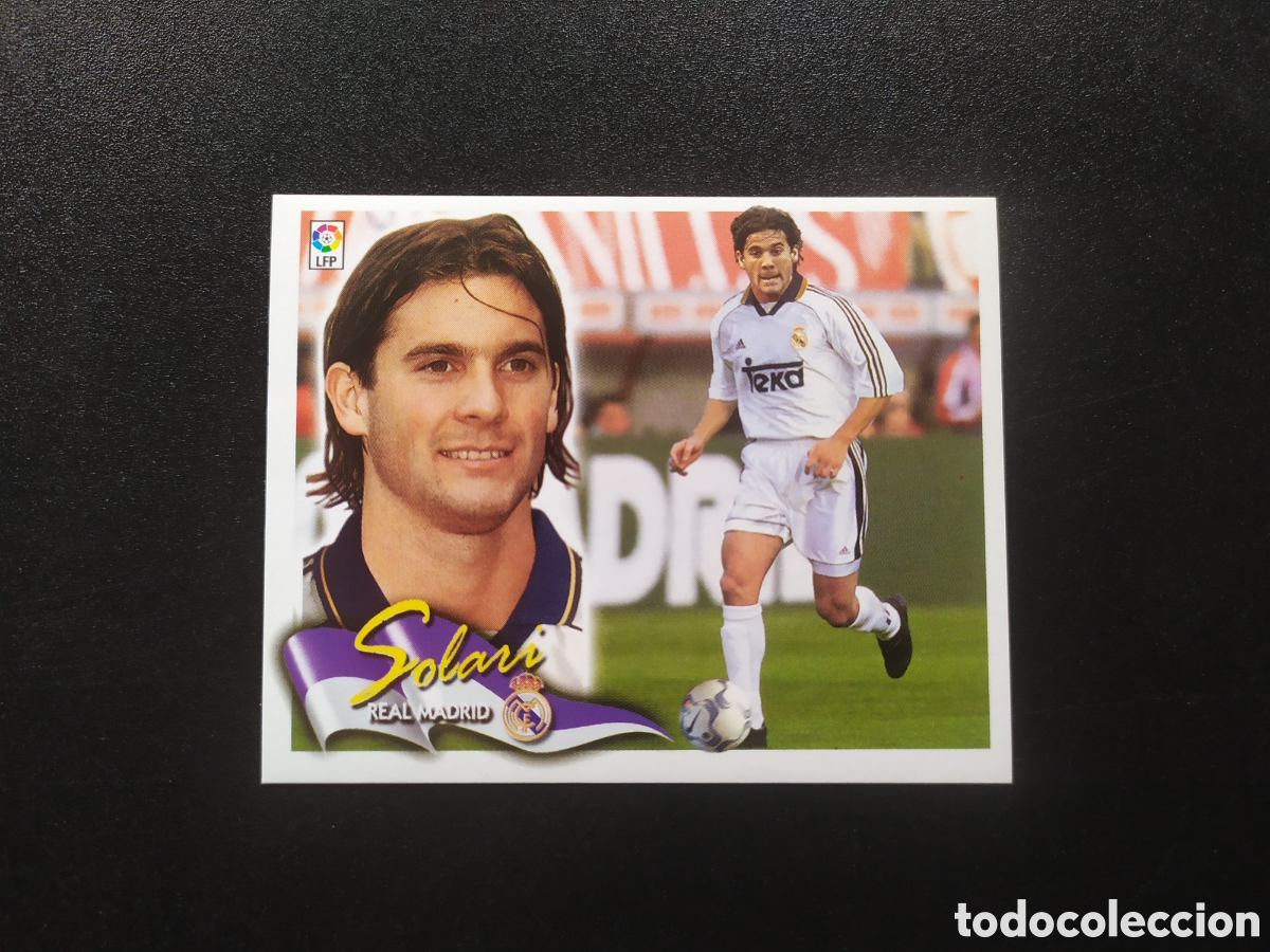 Cromos de f&uacute;tbol: Liga este 2000 2001 00 01 Solari Real Madrid