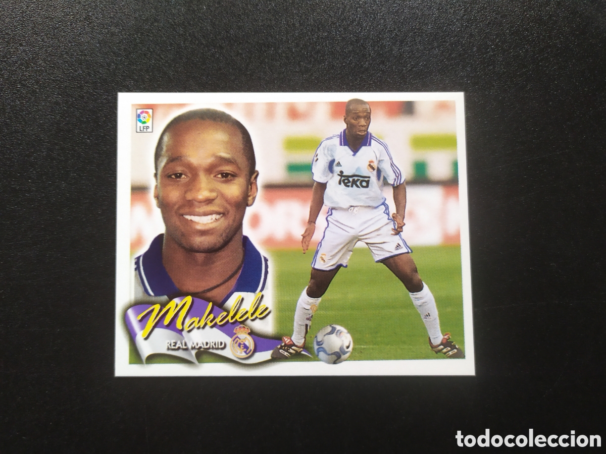 Cromos de Futebol: Liga este 2000 2001 00 01 Makelele coloca Real Madrid
