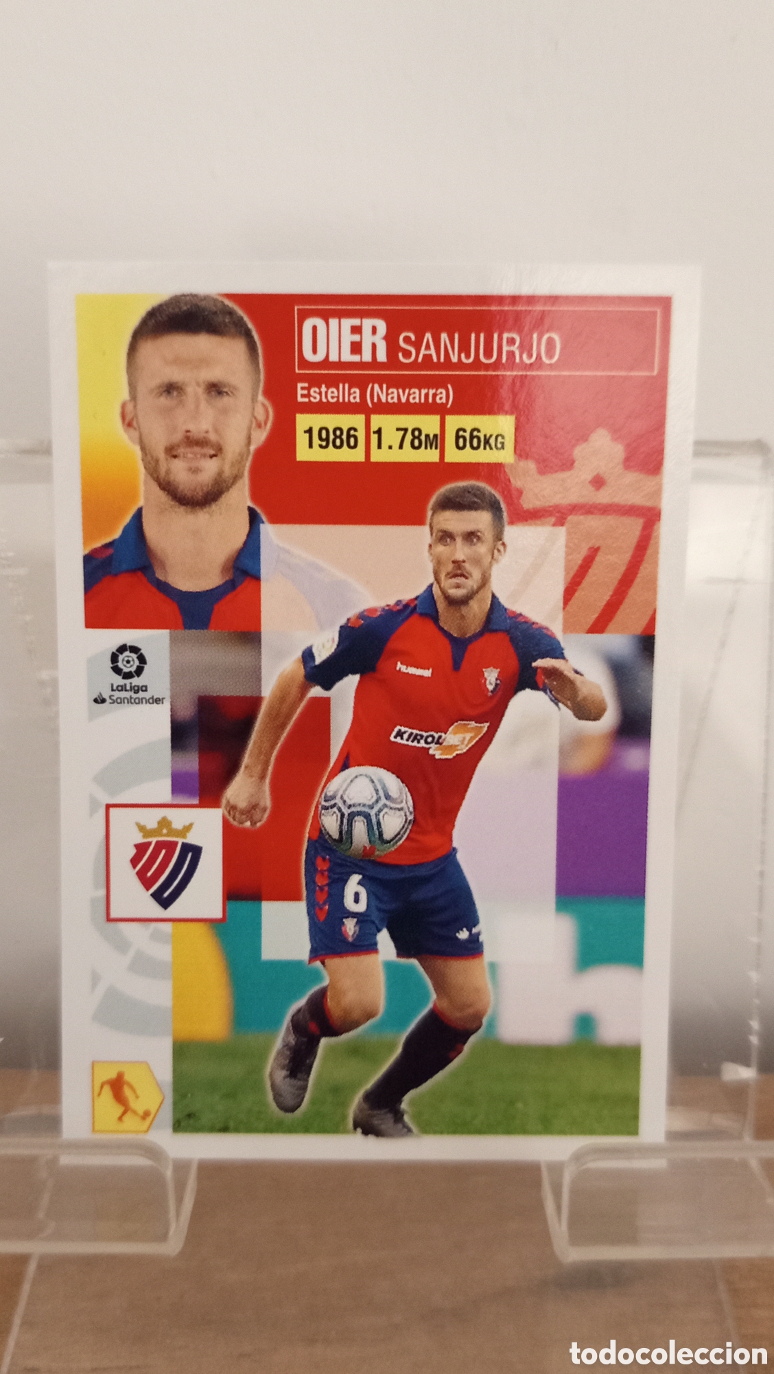 Cromos de F&uacute;tbol: ❇️ CROMO STICKER ⚽ OIER OSASUNA 10 2020 2021 20 21 LIGA SANTANDER PANINI ❇️