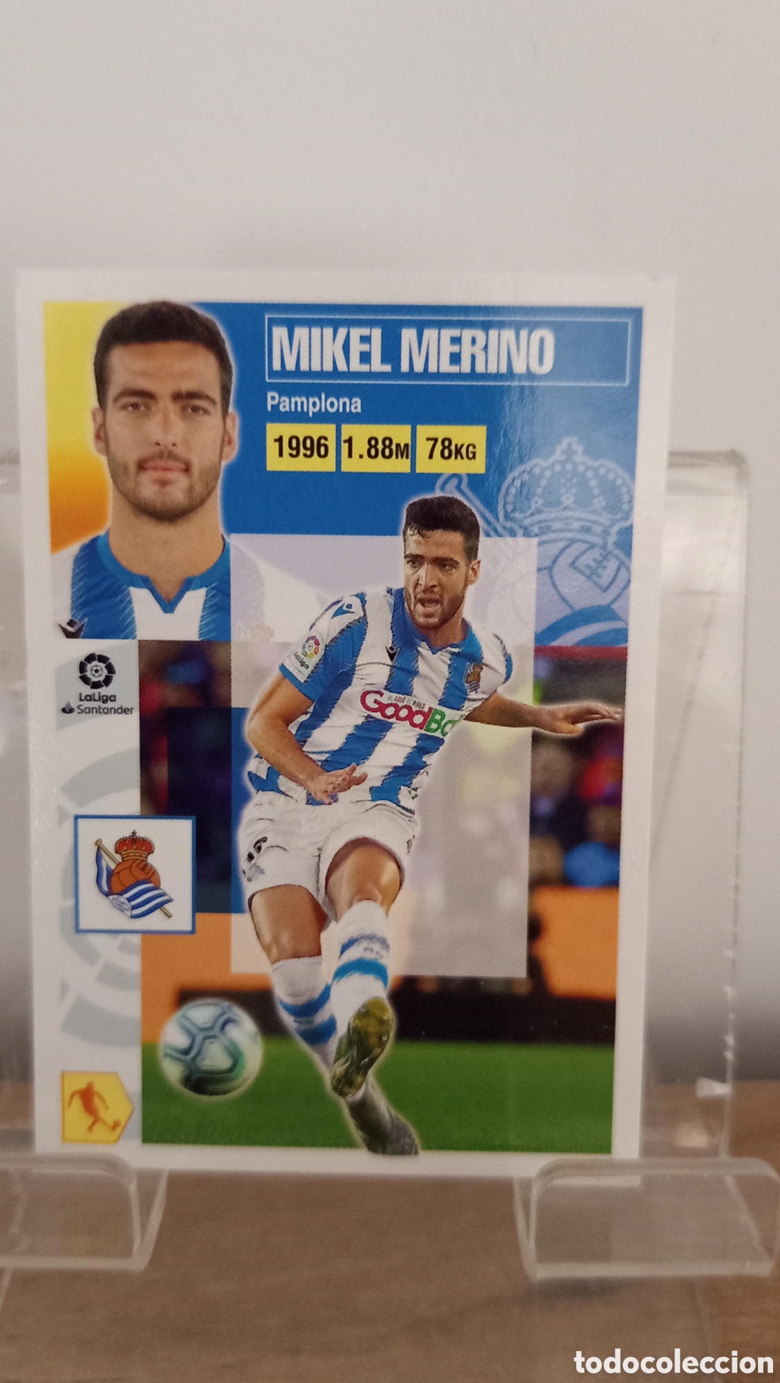 Cromos de F&uacute;tbol: ❇️ CROMO STICKER ⚽ MIKEL MERINO SOCIEDAD 11 2020 2021 20 21 LIGA SANTANDER PANINI ❇️
