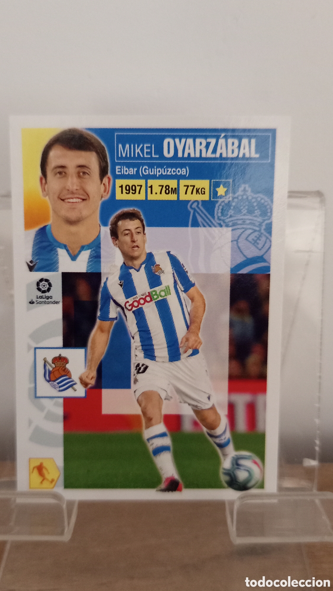Cromos de F&uacute;tbol: ❇️ CROMO STICKER ⚽ OYARZ&Aacute;BAL SOCIEDAD 13 2020 2021 20 21 LIGA SANTANDER PANINI ❇️