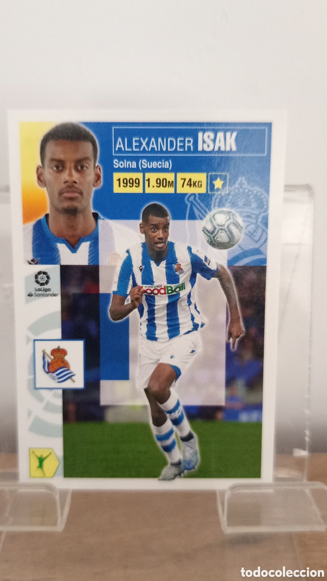 Cromos de F&uacute;tbol: ❇️ CROMO STICKER ⚽ ISAK SOCIEDAD 17 2020 2021 20 21 LIGA SANTANDER PANINI ❇️