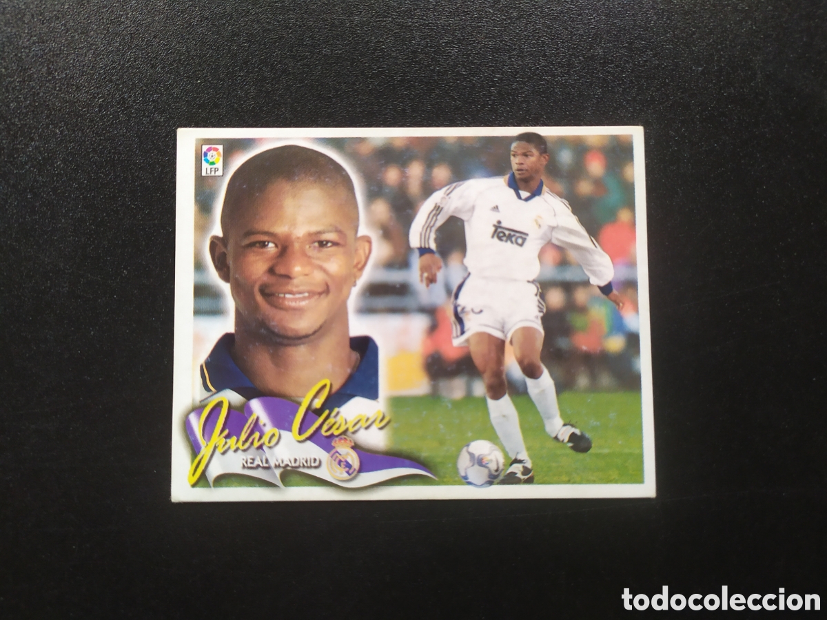Cromos de F&uacute;tbol: Liga este 2000 2001 00 01 Julio C&eacute;sar Real Madrid