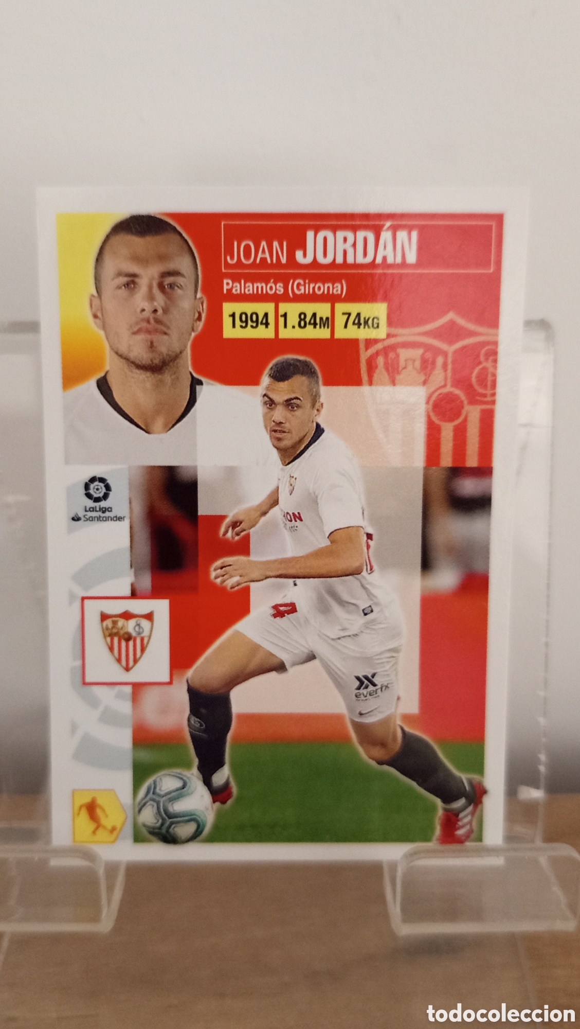 Cromos de F&uacute;tbol: ❇️ CROMO STICKER ⚽ JORDAN SEVILLA 11 2020 2021 20 21 LIGA SANTANDER PANINI ❇️