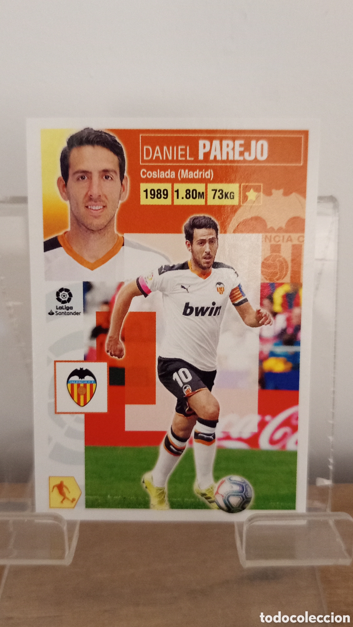 Cromos de F&uacute;tbol: ❇️ CROMO STICKER ⚽ PAREJO VALENCIA 13 2021 20 21 LIGA SANTANDER PANINI ❇️