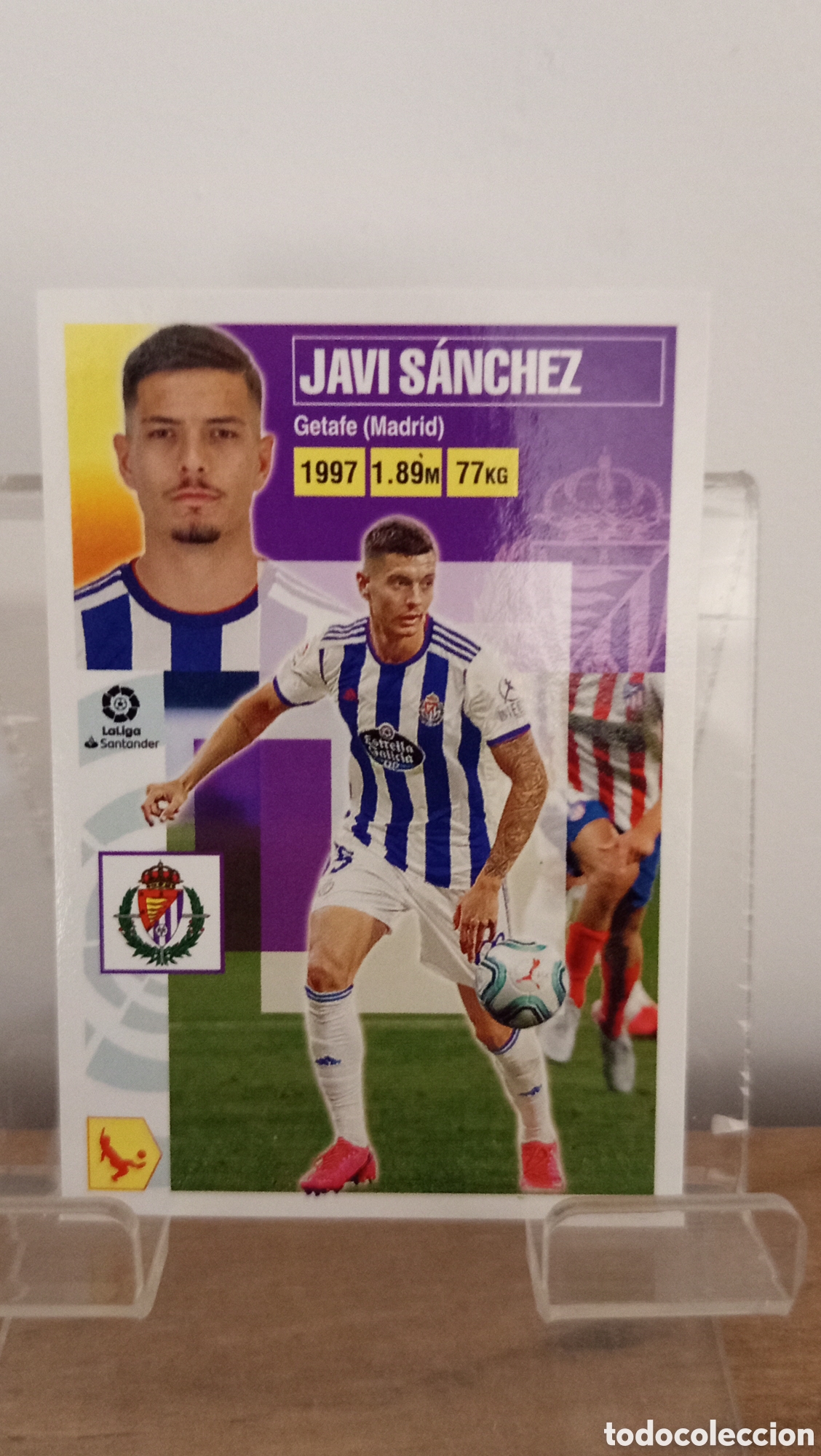 Cromos de F&uacute;tbol: ❇️ CROMO STICKER ⚽ JAVI S&Aacute;NCHEZ VALLADOLID 6 2021 20 21 LIGA SANTANDER PANINI ❇️