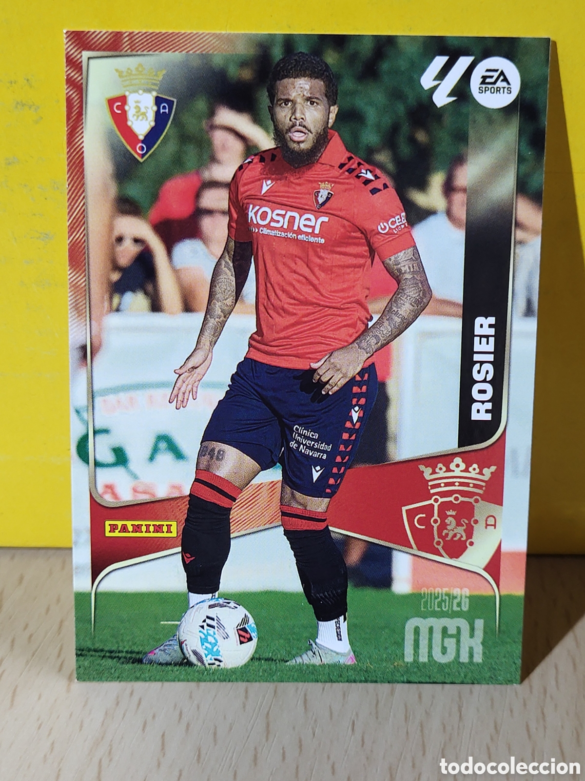 Cromos de f&uacute;tbol: ROSIER CA OSASUNA N&ordm; 256 MGK 2025 2026 25 26 PANINI